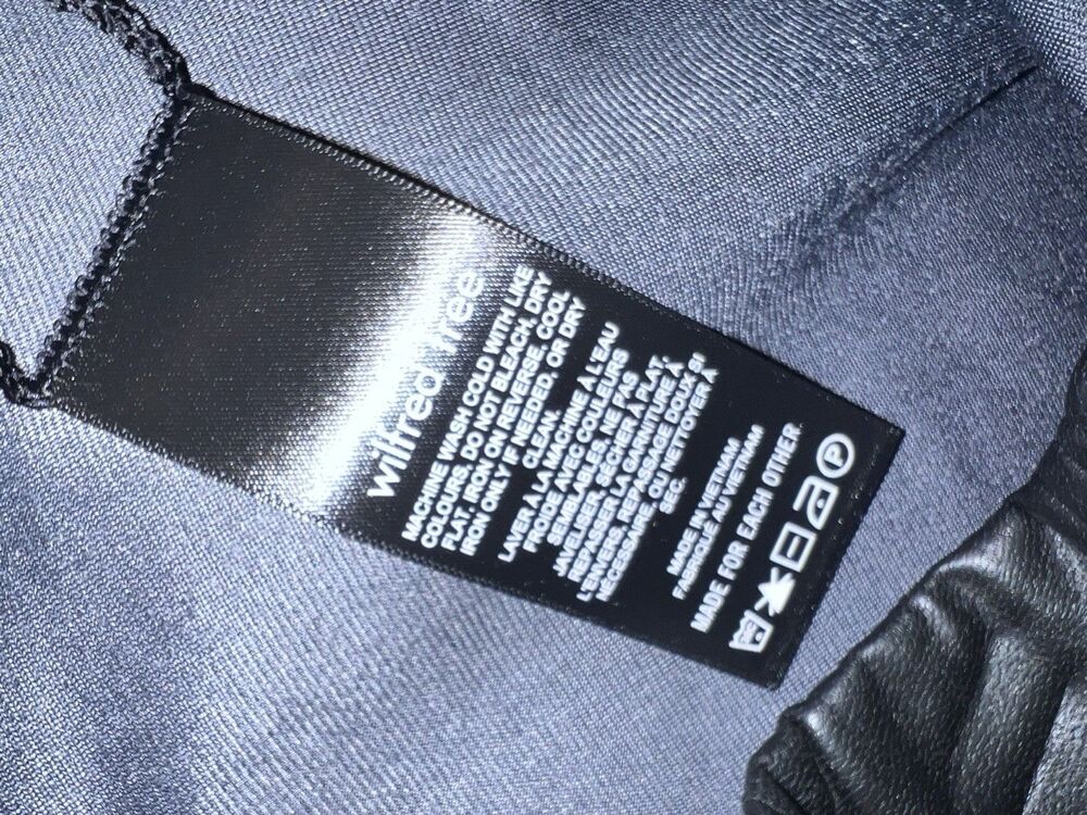 Wilfred Free Aritzia Daria Flare Legging Womens L Vegan Leather High Rise New - Picture 8 of 11